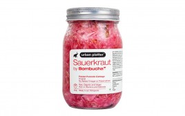 Urban Platter Sauerkraut by Bombucha Pickled Probiotic Cabbage Original  Glass Jar  450 grams